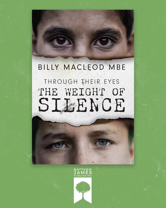Cover of Through Their Eyes on a green background.