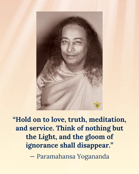 Your prayers, loving goodwill, volunteer service, and material gifts help carry forward the light of spiritual awakening that Paramahansa Yogananda envisioned radiating to all corners of the world. Learn how you can support Self-Realization Fellowship’s work in our May Appeal: yogananda.org/appeal  

