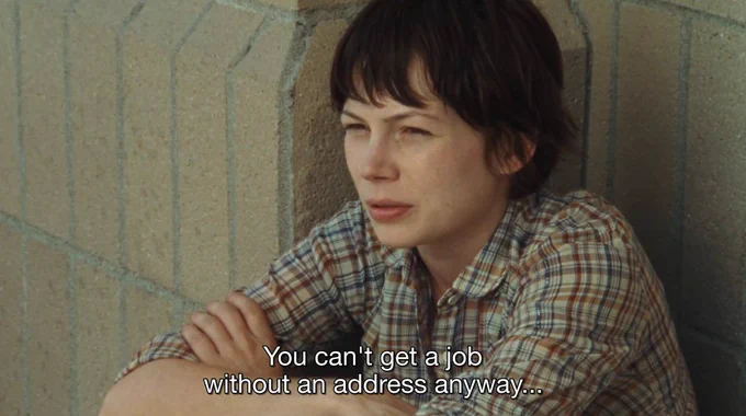 Wendy and Lucy (2008, dir. by Kelly Reichardt)