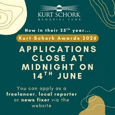 Ya está abierta la convocatoria de los Kurt Schork Awards in International Journalism 2026, que reconocen coberturas destacadas sobre conflicto, corrupción, derechos humanos e injusticia.