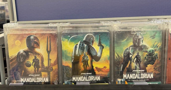 Mando steel books