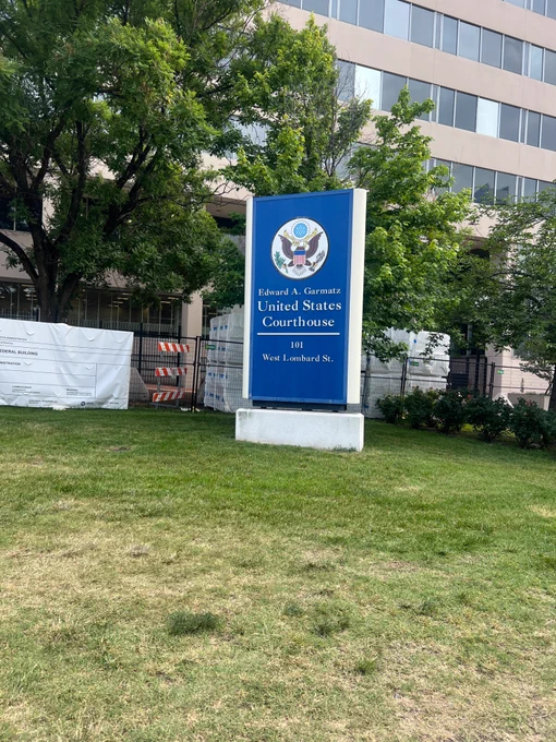 Photo of U.S. district court for district of Maryland 