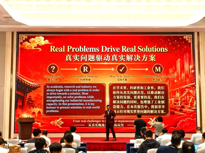 Professor Dr Saim Memon Plenary Speaker Taicang China Life time Achievement Award Engineering STEM