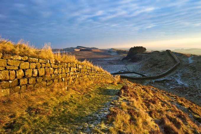 Hadrian's wall (📸 Robert Harding/Alamy; Courtesy English Heritage; Courtesy Vindolanda Trust)