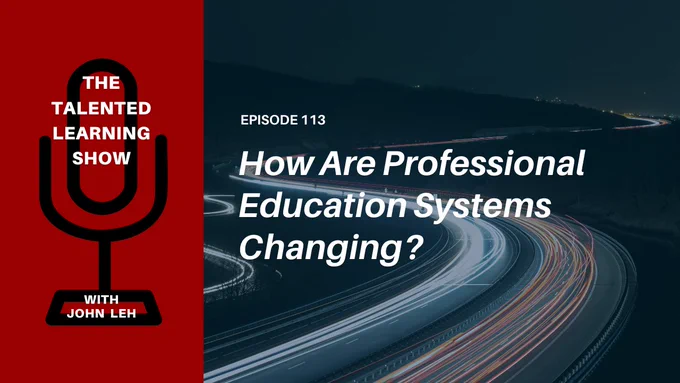 What factors are shaping #continuingeducation? How is #innovation helping learning systems meet these needs?

Join Lead Analyst @JohnLeh as he talks with @benchprep CEO Ashish Rangnekar on the Talented Learning Show▶️ https://talentedlearning.com/podcast-113-how-are-professional-education-systems-changing/

#upskilling #ai #lms #associations