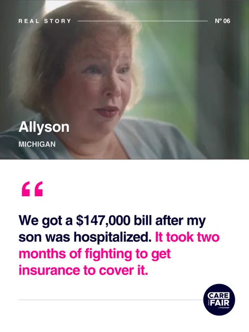 A Michigan woman shares her story about receiving a $147,000 hospital bill for her son and battling insurance for two months to get coverage.