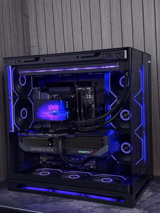 Ryzen 7 7800x3d 
Gigabyte RTX 5070 TI 16GB Gaming OC 
Gigabyte X870 Eagle Wifi 7
DDR5 G.Skill X5 Flare 6000mhz cl36 16x2 
XPG 2TB Gen 4 
Thermalright Wonder Vision 360mm
Majesty 1000w Gold 
Majesty Falcon Case