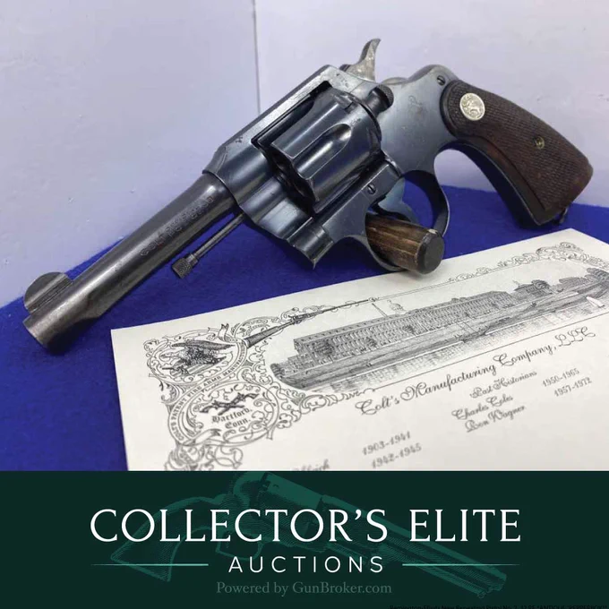 What's your favorite piece of American history you can hold in your hand?
Take a closer look: https://bit.ly/4usivhV

This 1938 Colt Official Police isn't just a classic revolver—it's a fascinating piece of firearms history. Even more intriguing, factory records indicate it was sold to Winchester Repeating Arms, connecting two legendary names in American gunmaking.

Nearly 90 years later, it stands as a tangible link to an era when craftsmanship and innovation helped shape the firearms industry.

CollectorsElite #guncollector #gunsdaily