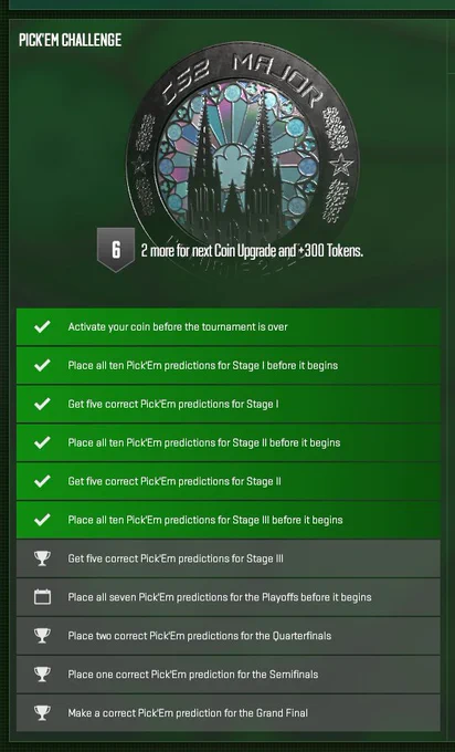 I'm on track for Diamond.
