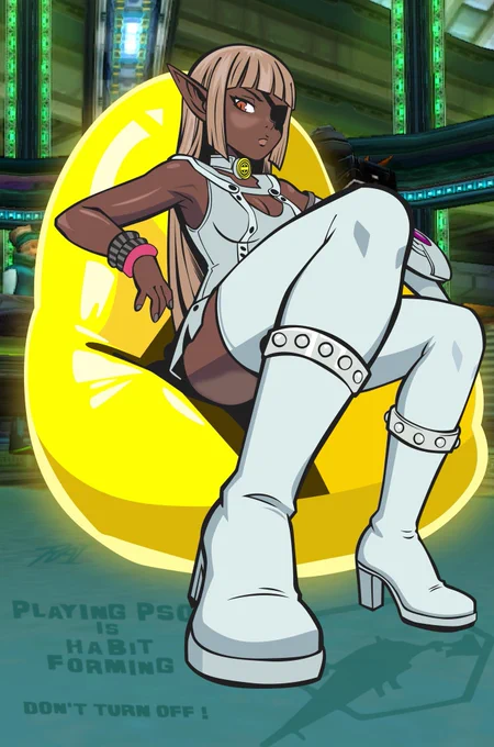 Phantasy Star Online Blue Burst SEGA Fanart