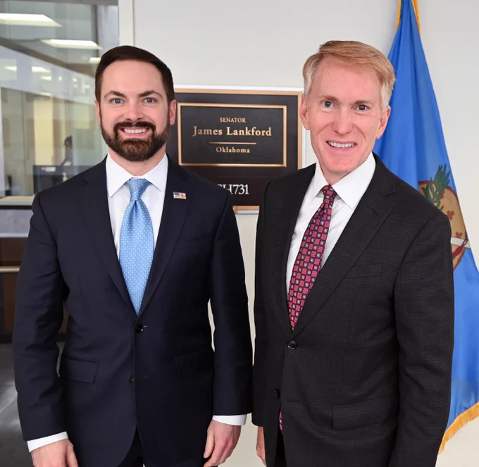 EPA Regional Administrator Scott Mason and Senator James Lankford.