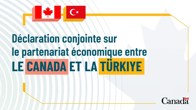 Renforcent du partenariat économique entre le Canada et la Türkiye