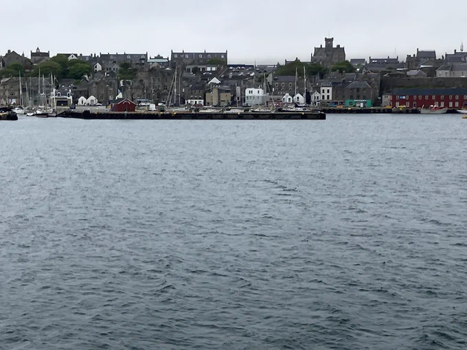 Leaving Lerwick