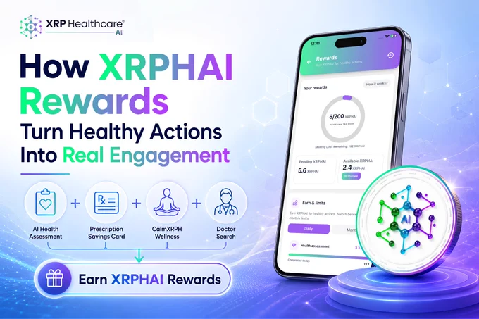 We recently announced that the XRP Healthcare ecosystem has surpassed 74,000 users.

But what does that actually mean?

It means people are actively:

• Completing AI health assessments

• Using healthcare tools

• Earning XRPHAI rewards

• Saving money on prescriptions

• Engaging with healthcare technology

Utility first.

Read why it matters:
https://medium.com/@XRPHealthcare/what-74-000-ecosystem-users-mean-for-the-future-of-xrp-healthcare-3356ea6c892b