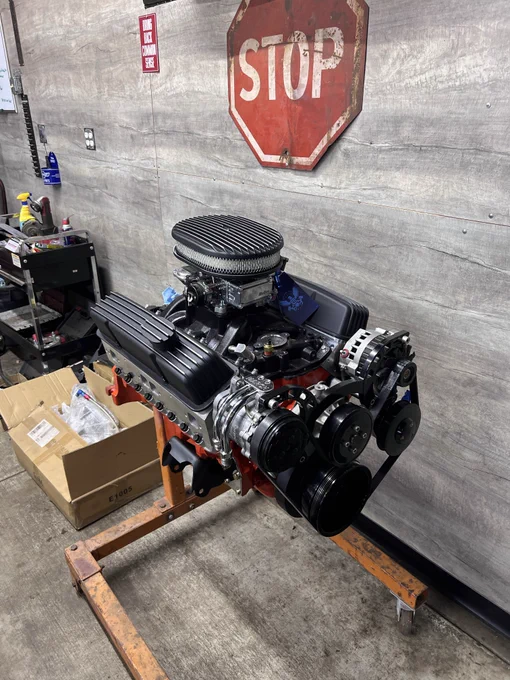 450 HP Chevy small block ready to install.