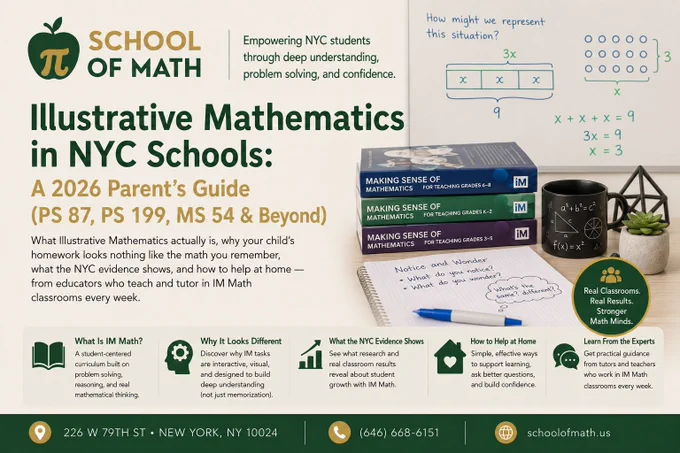 Illustrative Mathematics in NYC Schools: A 2026 Parent's Guide (PS 87, PS 199, MS 54 & Beyond) — SOMATH, 226 W 79th St