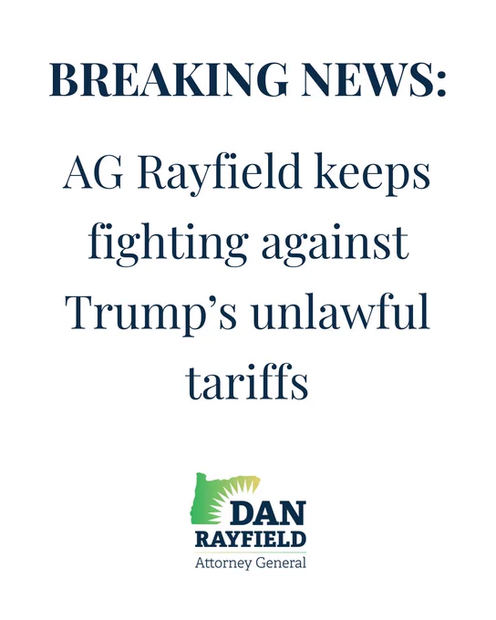 AG Rayfield keeps fighting against Trump’s unlawful tariffs