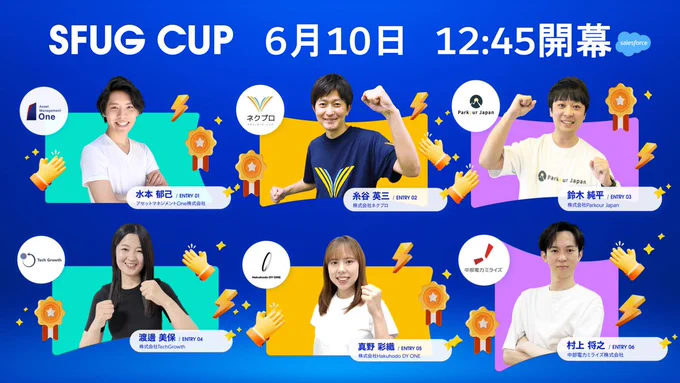 SFUG CUP - Salesforceユーザー事例の最高峰を決めるコンテスト