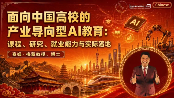 Saim Memon World's First Digital twin AI Professor LLM Model in Chinese with Authentic Theatre Classroom Presentation and Captions in Chinese Launched in China May 2026. AI Education. 