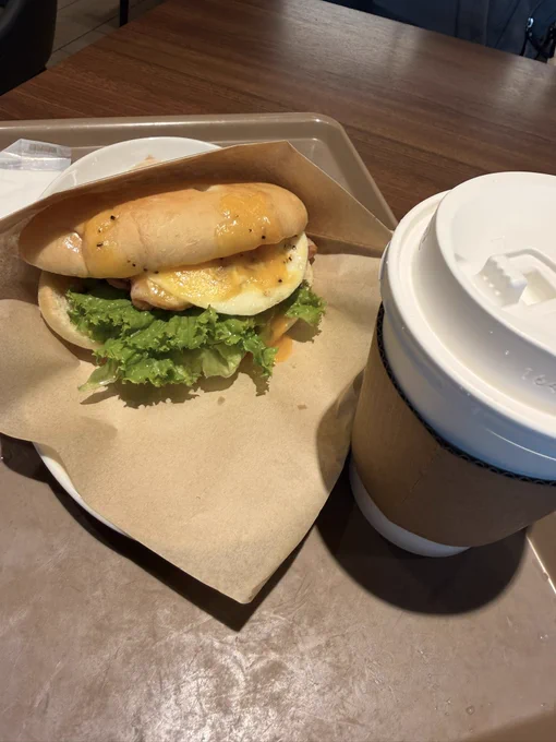 Bacon and Egg sandwich 🥪