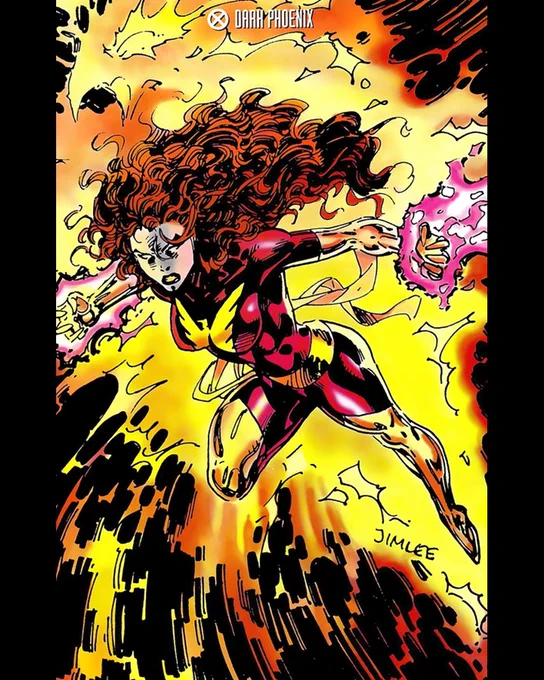 Dark Phoenix by @JimLee