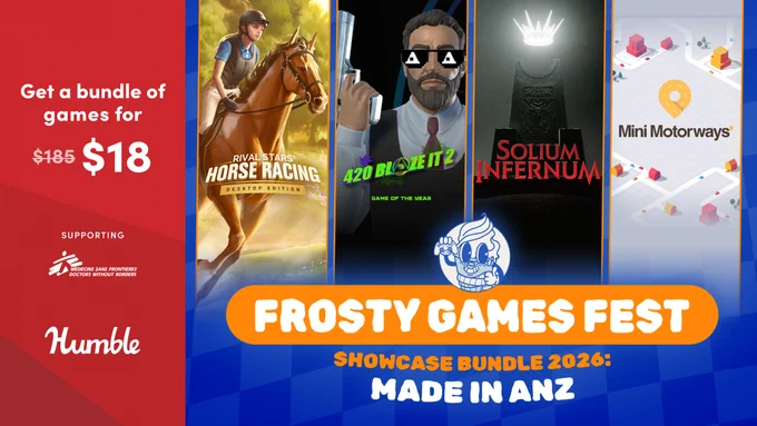 Frosty Games Fest Showcase Bundle 2026 | Humble