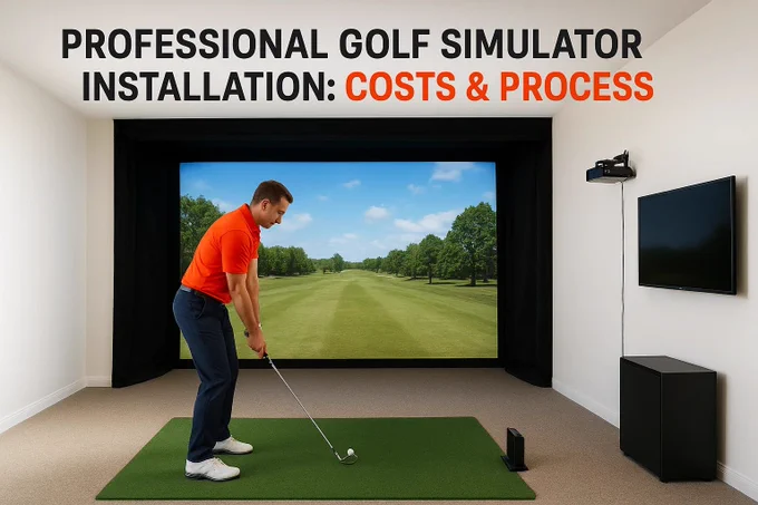Professional Golf Simulator Installation: Costs & Process