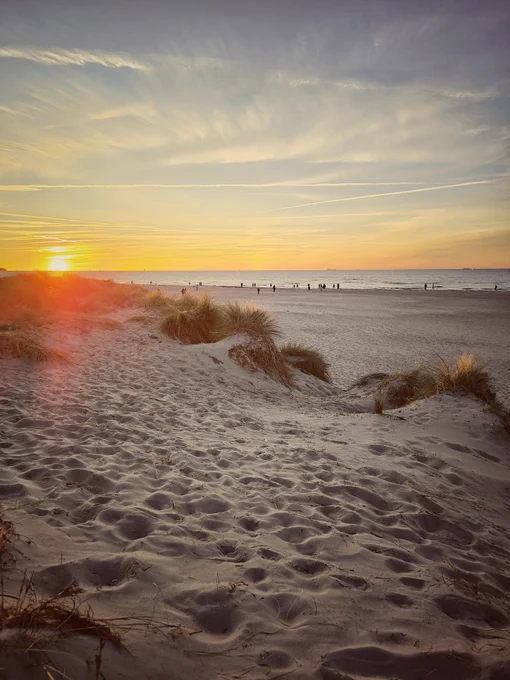 Sonnenuntergang am Meer 
