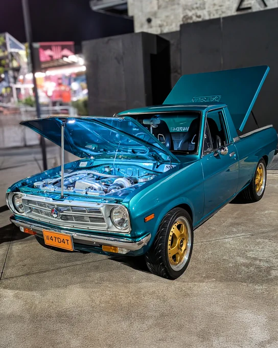 Custom Datsun 1200 Ute sitting on Simmons | W47D4T 💙💙

☎️ Call (02) 8577 8577
🏬 Visit 868 Princes Hwy, Tempe NSW 2044
👨🏻💻Shop www.tempetyres.com.au
💳 We accept Zip Money & AfterPay

#datsun1200 #datsunute #jdmclassic #enginetuck #cleanbuilds