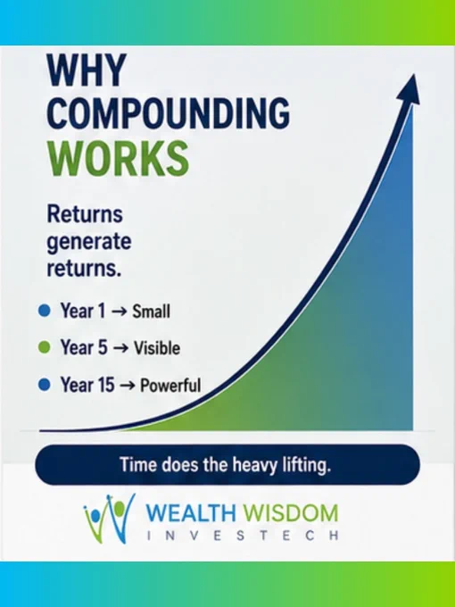 ❄️ Financial planning is a lot like a snowball.

At first, growth looks small.

Then consistency takes over.
Then compounding takes over.

Most people quit before the snowball gets big.

The secret isn't investing more.
It's starting early and staying invested.

#FinancialPlanning #Compounding #Investing #MutualFunds #SIP #PersonalFinance