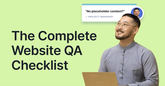 Website QA checklist for testing functionality, accessibility, SEO, performance, and launch readiness.