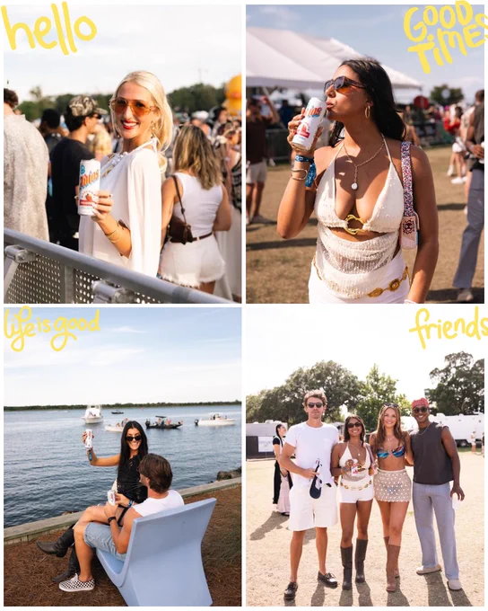 Different state.

Same good times.

The tags keep coming in days later.

That’s how you know ADIOS is doing its job. 🌴

#AdiosSpirits #SayAdiosToOrdinary #FestivalLife #HighTideFestival #GoodVibesOnly