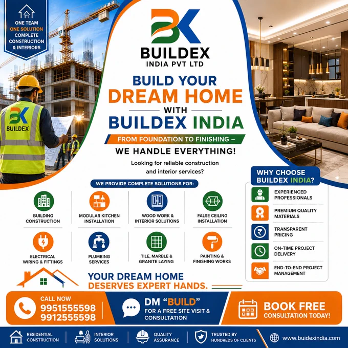 Build Your Deram Home With Buildexindia