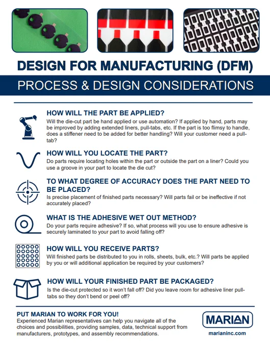 Design for Manufacturing (DFM) | Marian, Inc.