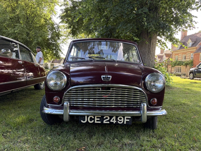 Do you like this sort of thing? You’re alright you are! Engine bay & dealer stickers for #Mk1Mini #AustinMini - http://miniphernalia.co.uk