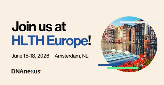 Join us at HLTH Europe! June 15-18, 2026 | Amsterdam, NL