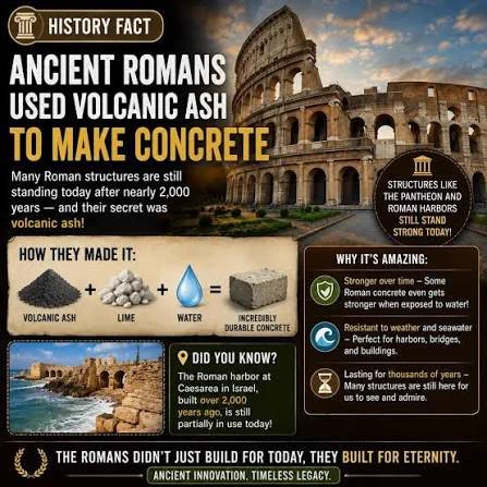 The durability of Roman concrete has fascinated engineers for centuries