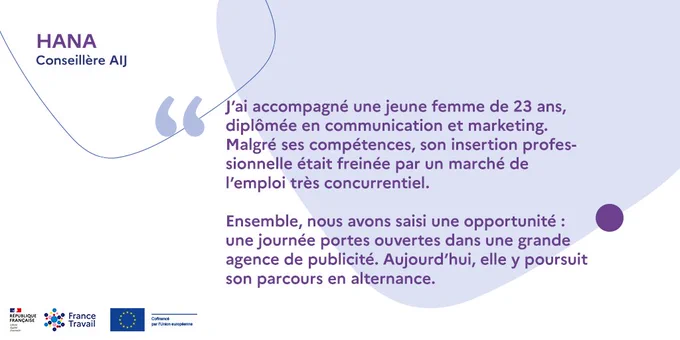 Témoignage d'Hana, conseillère AIJ