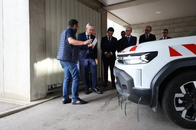 Visite du site GRDF de Nancy.