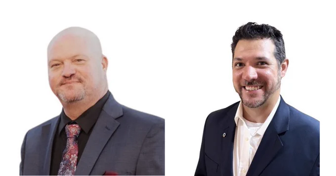 Marcus Christensen (left) and Kris Reed (right). © Logistec
