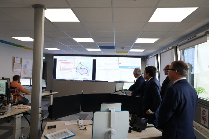 Visite du site GRDF de Nancy.