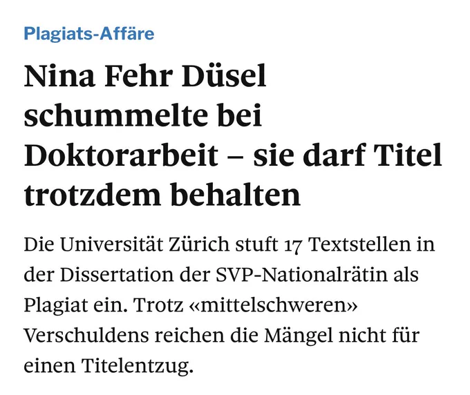 Nina wurde beim Betrügen erwischt. Sie hat aber nichts zu befürchten.