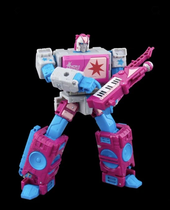 jem x transformers blaster with guitar