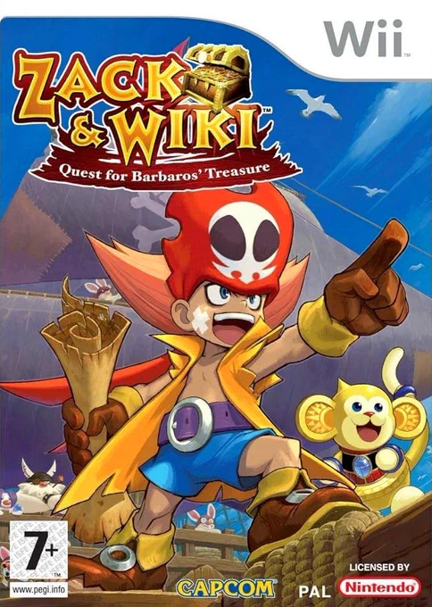 Zack & Wiki: Quest for Barbaros' Treasure (2007, Capcom)