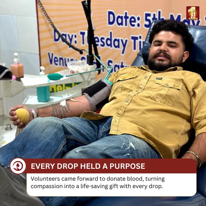 “A single donation can become someone’s biggest hope.” 🩸

Volunteers came forward with a selfless spirit to donate blood for needy patients. Their kind act shows that real humanity is found in helping others when they need it the most.

For someone waiting in a hospital, your blood can mean strength, hope, and a new chance to live.

Donate blood, save lives, and inspire others to do the same.