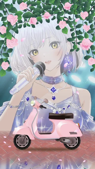 ういたん.ᐟ.ᐟ.ᐟ.ᐟ

ういたん、今日までわたしのことを
ずっとずっと応援してくれて本当にありがとう.ᐟ.ᐟ
おうた配信をするって決めた日のわたしでは、到底想像も出来ないような景色をういたんが見せ続けてくれていて、心から感謝でいっぱいです🥲
今回はとにかく沢山のありがとうを
ういたんにお届け出来たらなって思ってる....！
長いけど読んでくれたら嬉しいです˘ᵕ˘♡


まず！すんごく可愛い薔薇のｴﾌｪｸﾄ！🌹🩷
もちろんわたしは初めて見たんだけど、上に薔薇園みたいな感じでだいすきなﾋﾟﾝｸの薔薇がばあああって広がってすごい綺麗だった＾o̴̶̷᷄ ·̭ o̴̶̷̥᷅＾.ᐟ.ᐟ
そのあとｽｸｰﾀｰも登場したけど、わたしたぶんこれ乗れない....免許取る時に原付講習みたいなのがあったんだけど壁に激突した記憶があるの🤦🏻‍♀️笑
だからｽｸｰﾀｰでのお迎えはういたんがしてください♡待ってます♡(ｽｸｰﾀｰって2人乗りできる？)


配信上でも何回かお話をしたことがあるけど
応援の仕方って人それぞれだと思っていて.....
おうた配信をしている以上やっぱり"わたしの配信に来ておうたを聞いてくれる"がいちばん嬉しいことではあるのね ;  ;
それはこれからもきっと変わらない気持ちで。
だからね、周りの皆はういたんがわたしに素敵な景色を沢山見せてくれていることだけがすごいと思っているかもしれないけど(どうしてもそこが目立つとは思うから....！)、そもそも毎配信に必ず来てくれてるういたんの存在は、わたしにとって他の誰にも代えられないかけがえのない人になっているんです🥲

わたしが望んでる応援をしてくれて、尚且つわたしの配信をいつもいつもとっても素敵に彩ってくれて、わたしの配信のﾓﾁﾍﾞｰｼｮﾝやおうたを歌う意味をくれて、本当に本当にありがとう。
ずっとね、ういたんの日々の中でほんの少しだけわたしのおうたがういたんの中に存在出来たらいいな〜って思ってたんだけど、今はもうちょっとだけ欲張りに、わたしのおうたでういたんの毎日を彩りたいし、わたしの存在がういたんにとっても必要な人でありたいなって思ってます.....ᐟ.ᐟえっと、欲張りすぎだったらごめんね🥹笑
女の子って仲良くなればなるほどどんどん
欲張りになっていくんだからねーーっ😣❕💚