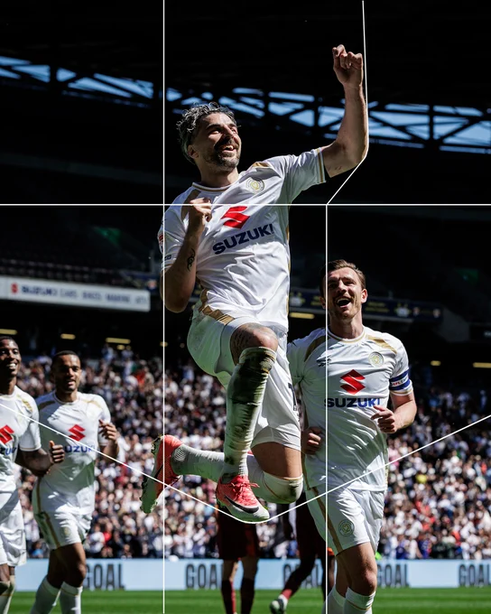 Image of Callum Paterson behind bent Photoshop grid lines.