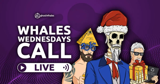 Whales Wednesdays - Q2 2026 is LIVE 🔴

GHOST Community members can have actual input over the future direction of the GHOST Project. Available ONLY to GHOST Whales 👻🐳

Become a GHOST Whale 👇 🔗
https://ghostchain.io/whales-apply 

#ghostWhales #GHOST