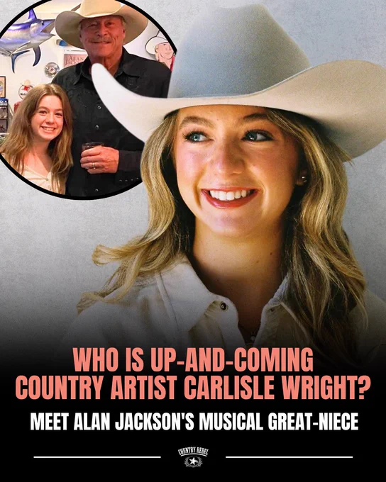 Who is up-and-coming country artist Carlisle Wright? Meet Alan Jackson's musical great-niece.
