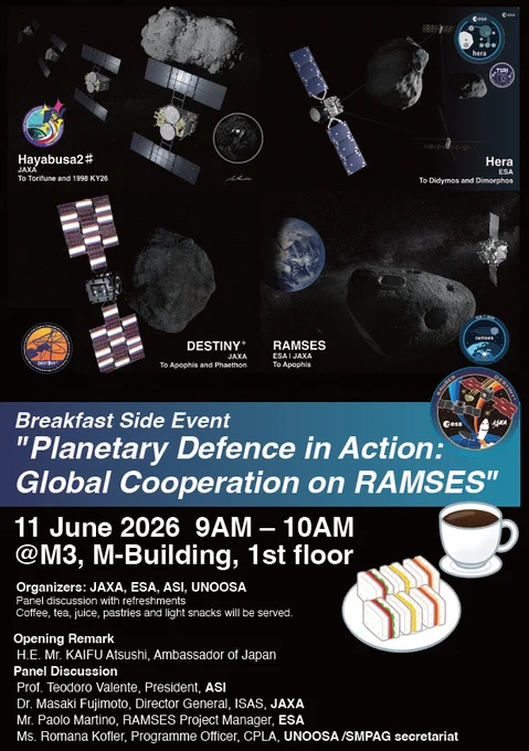 Flyer for Ramses breakfast panel